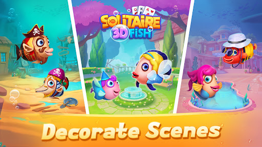 Solitaire 3D Fish Screen 2