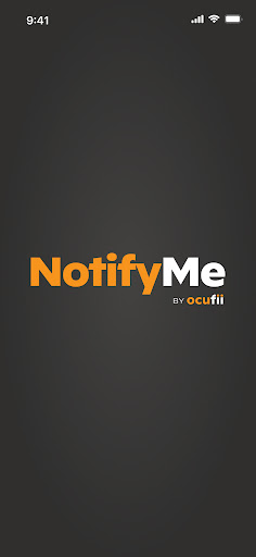 NotifyMe by Ocufii Screen 2