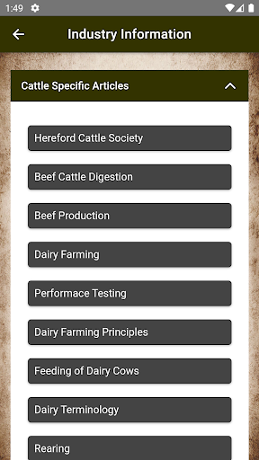 Livestock Auctions Screen 3