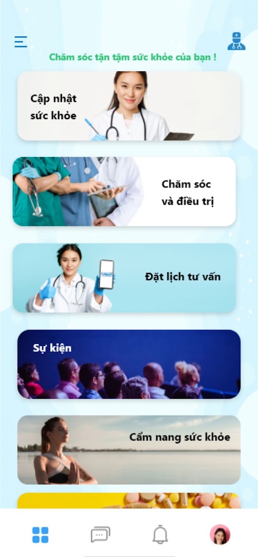 Android application Dr's Family screenshot