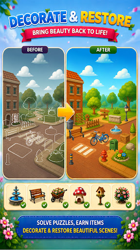 Trace & Place: Sticker Puzzle screenshot