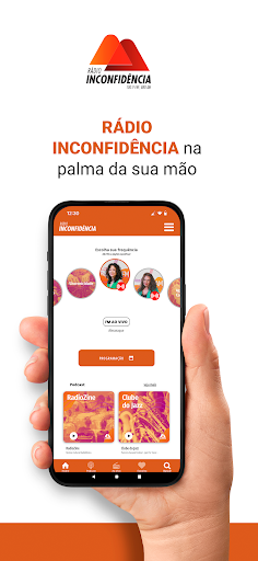 Android application Rádio Inconfidência Oficial screenshort