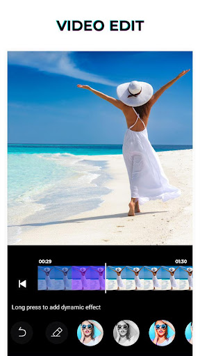 Android application Glitch Video Star Effects - Vi screenshort
