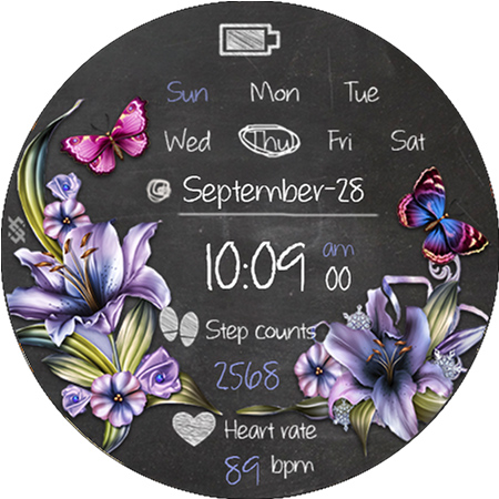 BFF92- Blackboard Art Lily screenshot 17