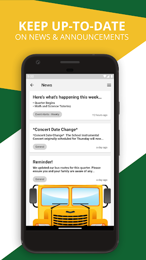 Android application CSAL Middle screenshort