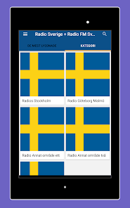 Radio Sverige + DAB Radio FM - Google のアプリ