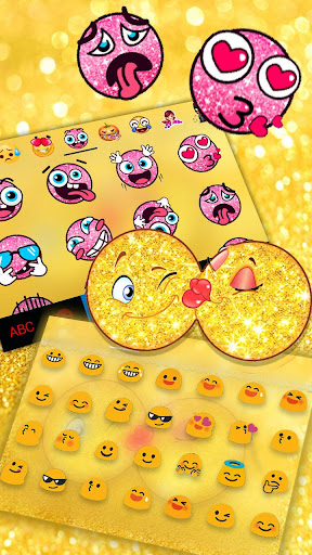 Kiss Emoji Keyboard Theme Screen 3