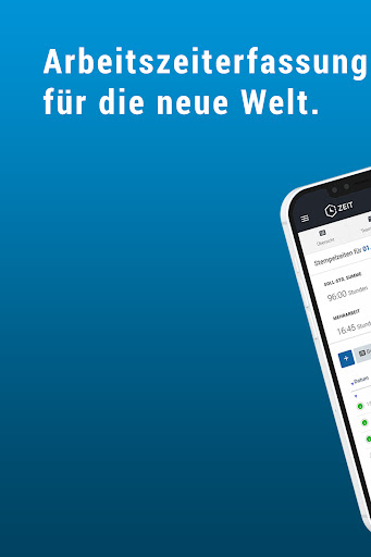 Android application FLEETIZE ZEIT - Zeiterfassung screenshort