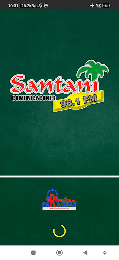 Android application Santani Comunicaciones 98.1 FM screenshort