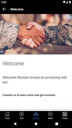 Android application FLWMO Chapels screenshort