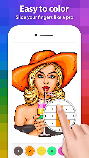 Screenshot of LGBT Color by Number
