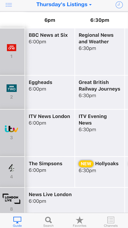 TV Guide UK - 1.6.7 - (Android)