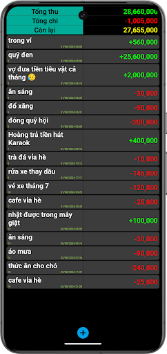 Bảng chấm công (Pro) Screen 3