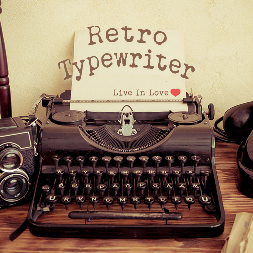 Retro Wallpaper-Typewriter- logo
