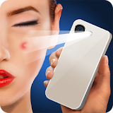 Acne Therapy Photo Flash Joke icon