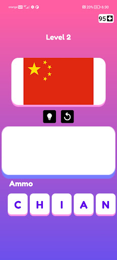 Android application Country Flag Quiz screenshort