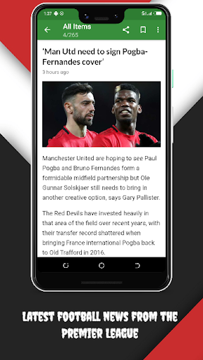 Football News - Latest Transfe Screen 2