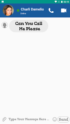 Fake Call To Charli Damelio