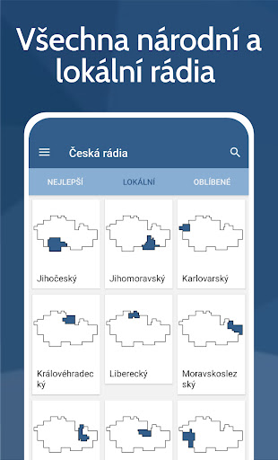 Android application Rádio Česká - FM Radio Online screenshort