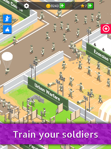Idle Army Base: Tycoon Game - Simulation - games