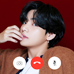 Cover Image of Télécharger Faux appel avec BTS V - Taehyung 4.1.17 APK