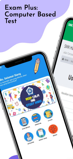 Android application Exam Plus screenshort