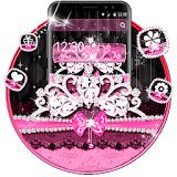Pink Bow Lace Theme icon