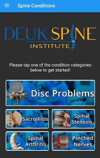 Android application Deuk Spine Institute - Spine H screenshort