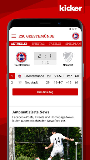 ESC Geestemünde Screen 3