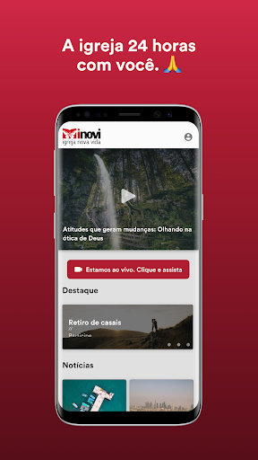 Android application Igreja Nova Vida screenshort