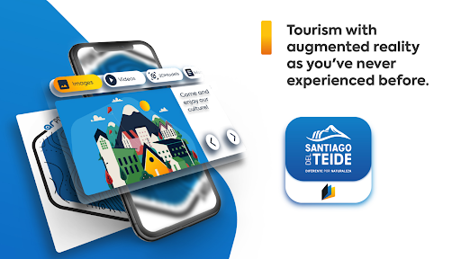 Android application Santiago del Teide AR screenshort