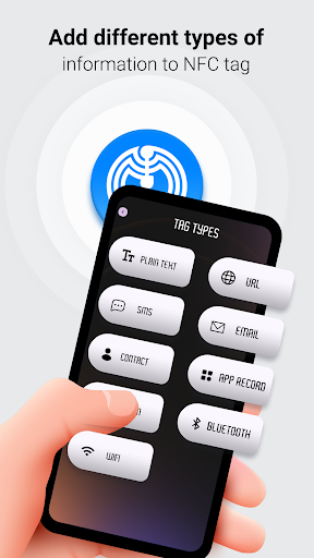 Android application NFC Tag Reader & Writer screenshort