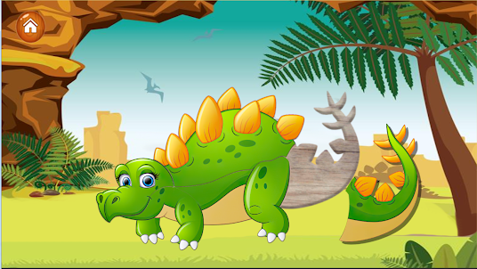 Пазлы динозавры для детей