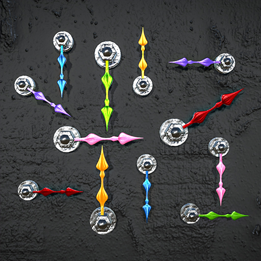 Scary Clock Pin Needle Puzzle! logo