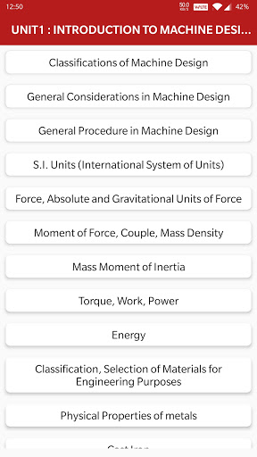 Machine Design Screen 2
