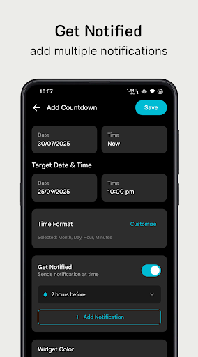 Countdown Widget Pro screenshot 3