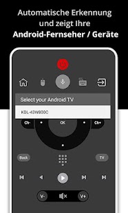 Fernbedienung für Android-TVs / -Geräte:CodeMatics Screenshot
