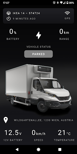 Elinta Motors Fleet Management Screen 3