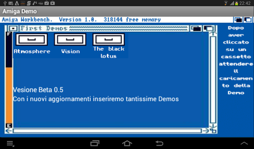 Amiga Demos Screen 3