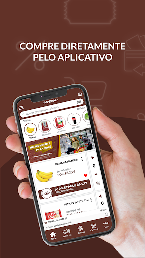 Android application Imperial Supermercado screenshort