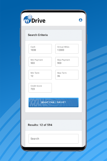 Android application mDrive SYNC screenshort