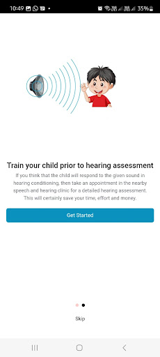Hearing Conditioning Screen 2