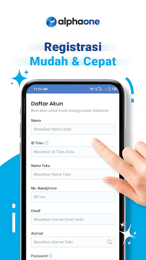 Android application Alphaone: Layanan PPOB & H2H screenshort
