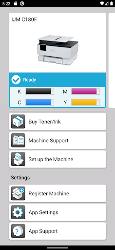 RICOH Support Station Screen 2