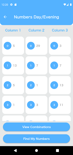 LottoLytics Screen 3