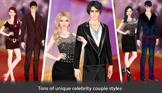 Red Carpet Celebrity Couple Fashion Dress Up Games 1