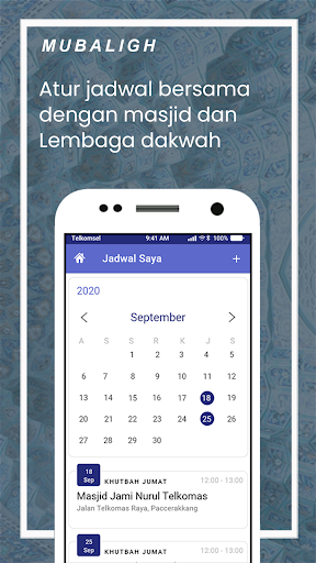 Android application Balligh - Penjadwalan Khutbah screenshort