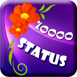 10000 status for social chat icon
