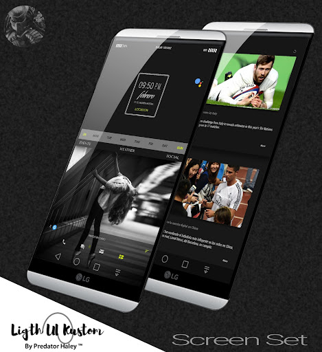 Ligth UI Kustom Pro 1-Klwp