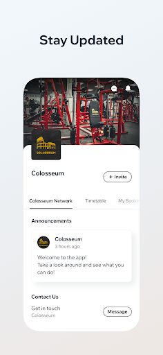 Colosseum Fitness - Gym App Screenshot 3 - AppWisp.com